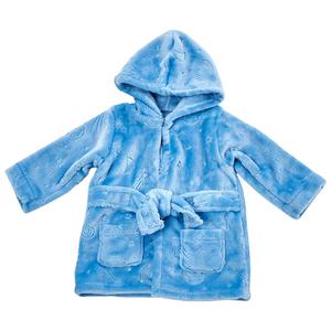 Baby Boy Little Celebrity(tm) Galaxy Robe W/ Hood