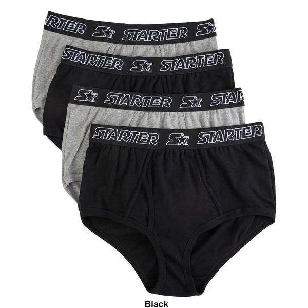 Mens Starter(R) 4pk. Solid Briefs alternate view