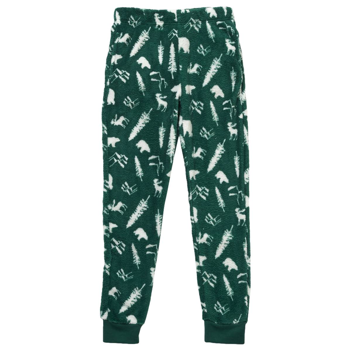 Boys (8-20) Architect(R) Forest Woods Coral Fleece Pajama Joggers