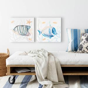Artisan Home 2pc. Reef Canvas Wall Decor Set alternate view