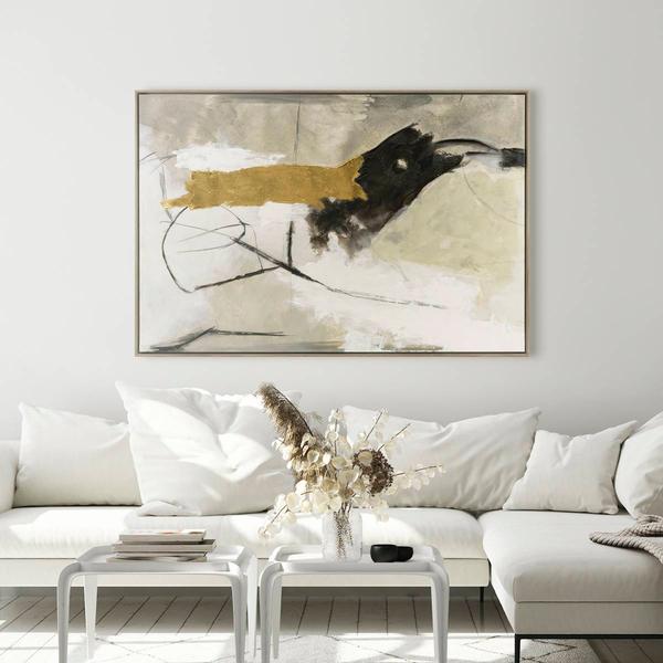 Artisan Home Grey's Dance Abstract Canvas Wall Decor alternate view