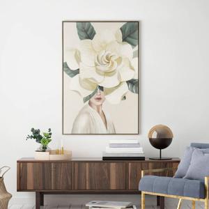 Artisan Home Lady Gardenia Canvas Wall Decor alternate view
