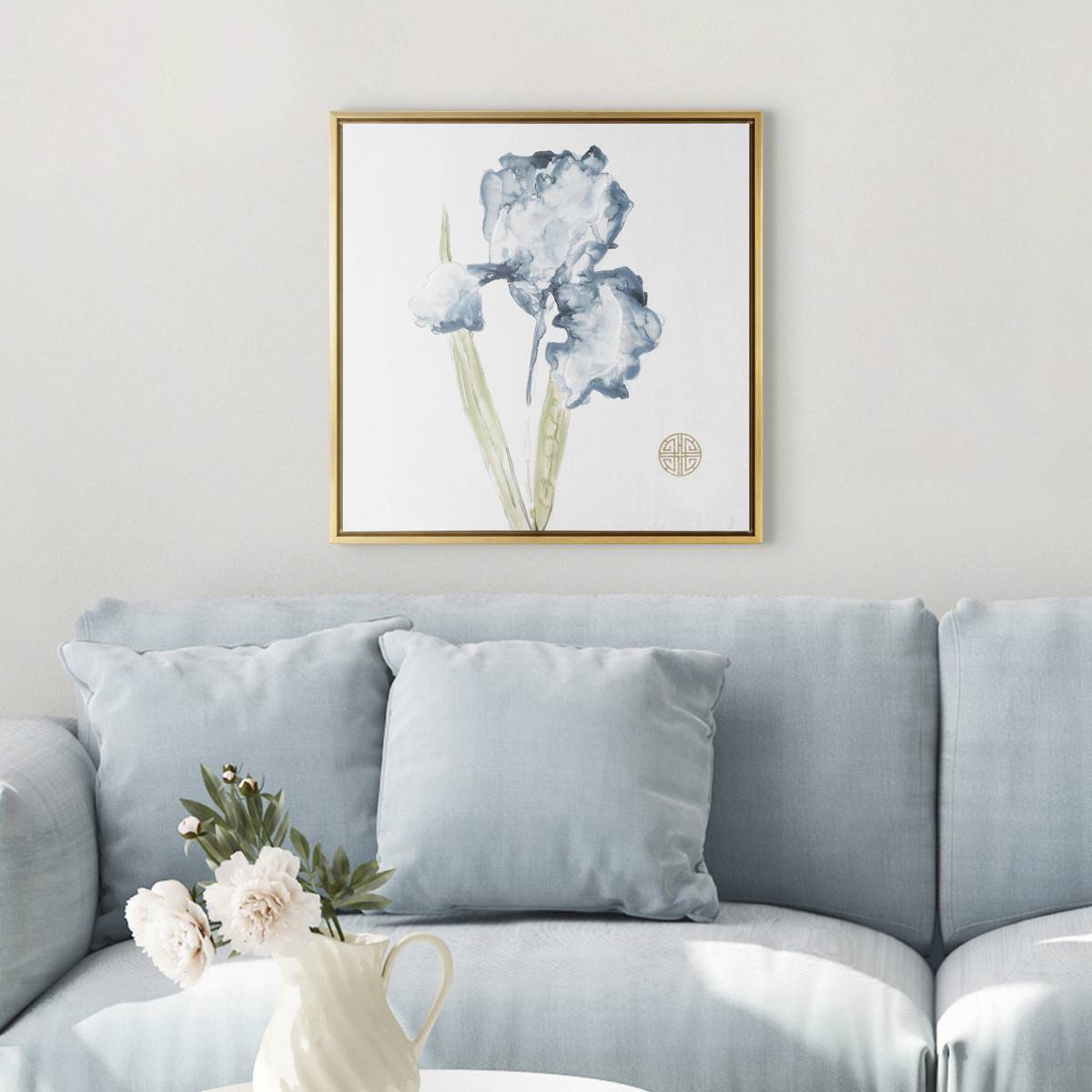 Artisan Home Beauty In Blue II Canvas Wall Decor