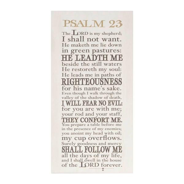 Artisan Home Psalm 23 Canvas Wall Decor
