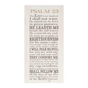 Artisan Home Psalm 23 Canvas Wall Decor
