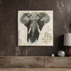Artisan Home Wildlife II: The Elephant Canvas Wall Decor alternate view