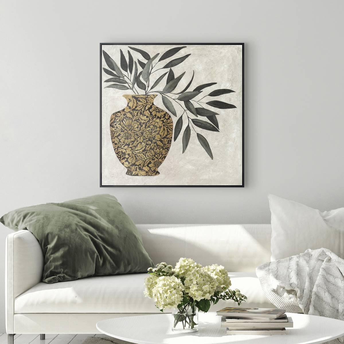 Artisan Home Luxury Vase I Floral Canvas Wall Decor