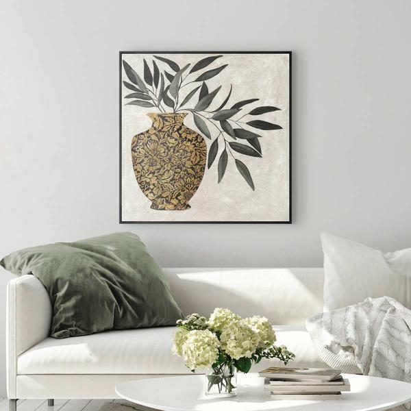 Artisan Home Luxury Vase I Floral Canvas Wall Decor alternate view