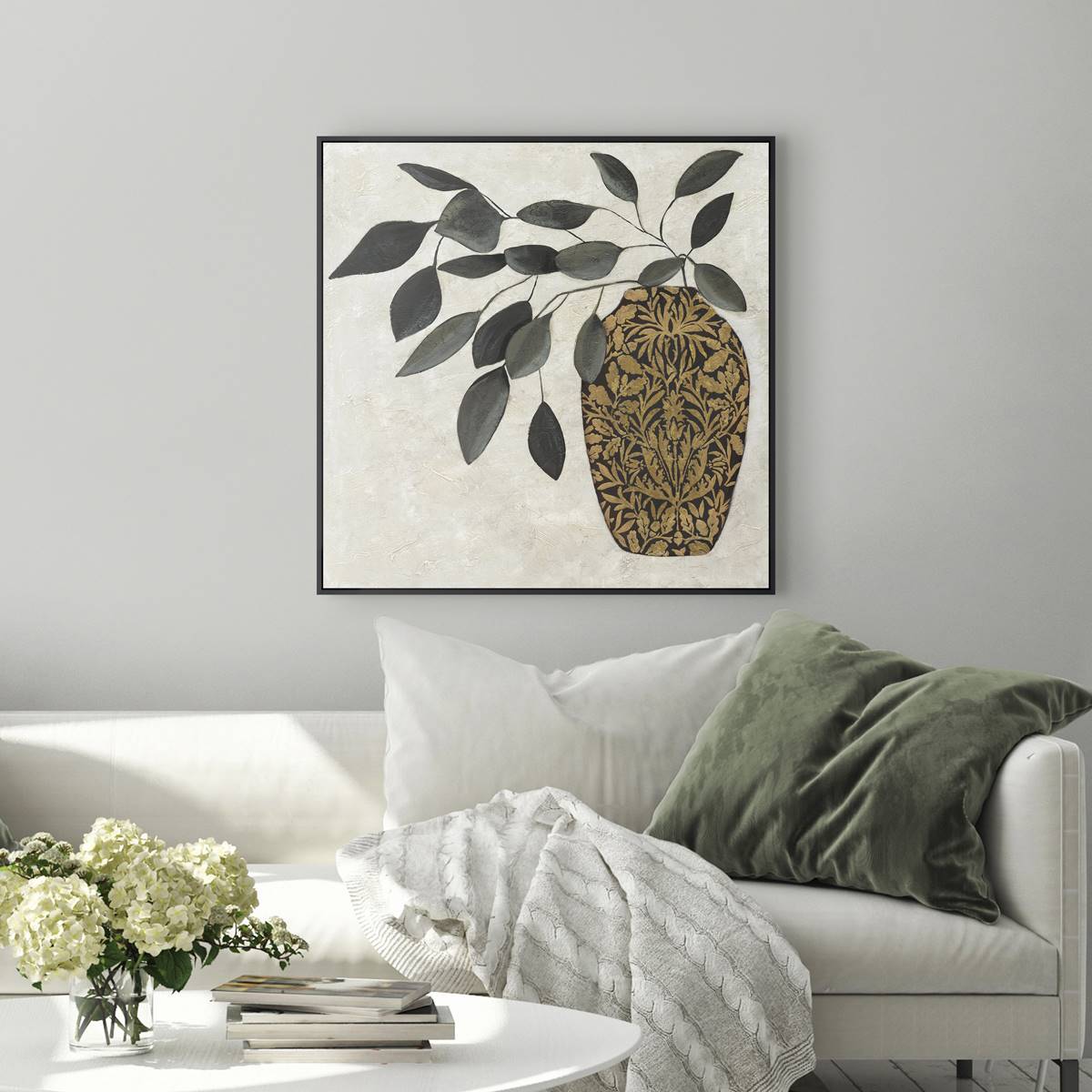 Artisan Home Luxury Vase II Floral Canvas Wall Decor
