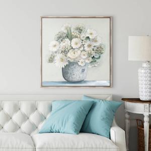 Artisan Home Ambar Floral Vase Canvas Wall Decor alternate view