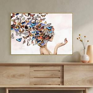 Artisan Home Butterfly Wishes Canvas Wall Decor alternate view