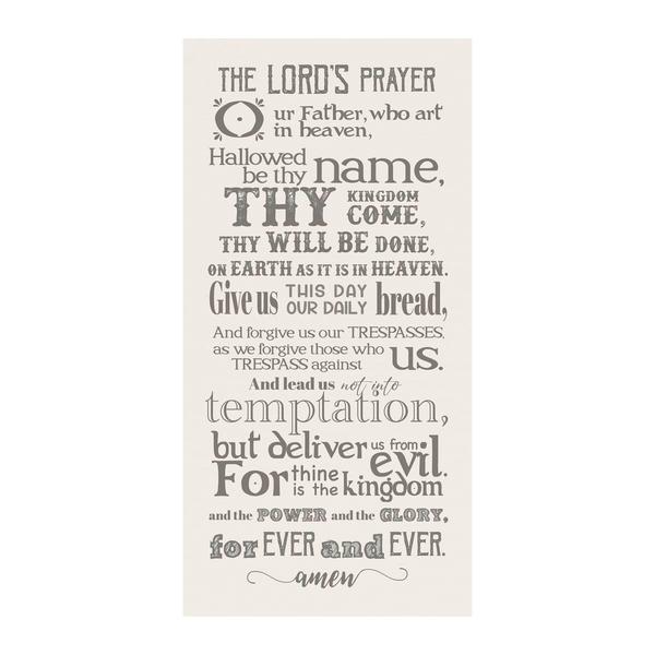 Artisan Home The Lord's Prayer Canvas Wall Decor