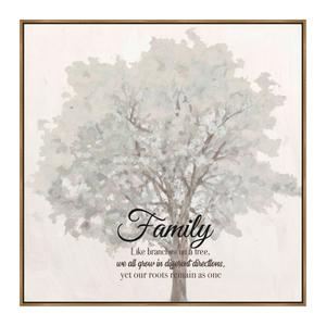 Artisan Home Family Tree Landscape Canvas Wall Decor