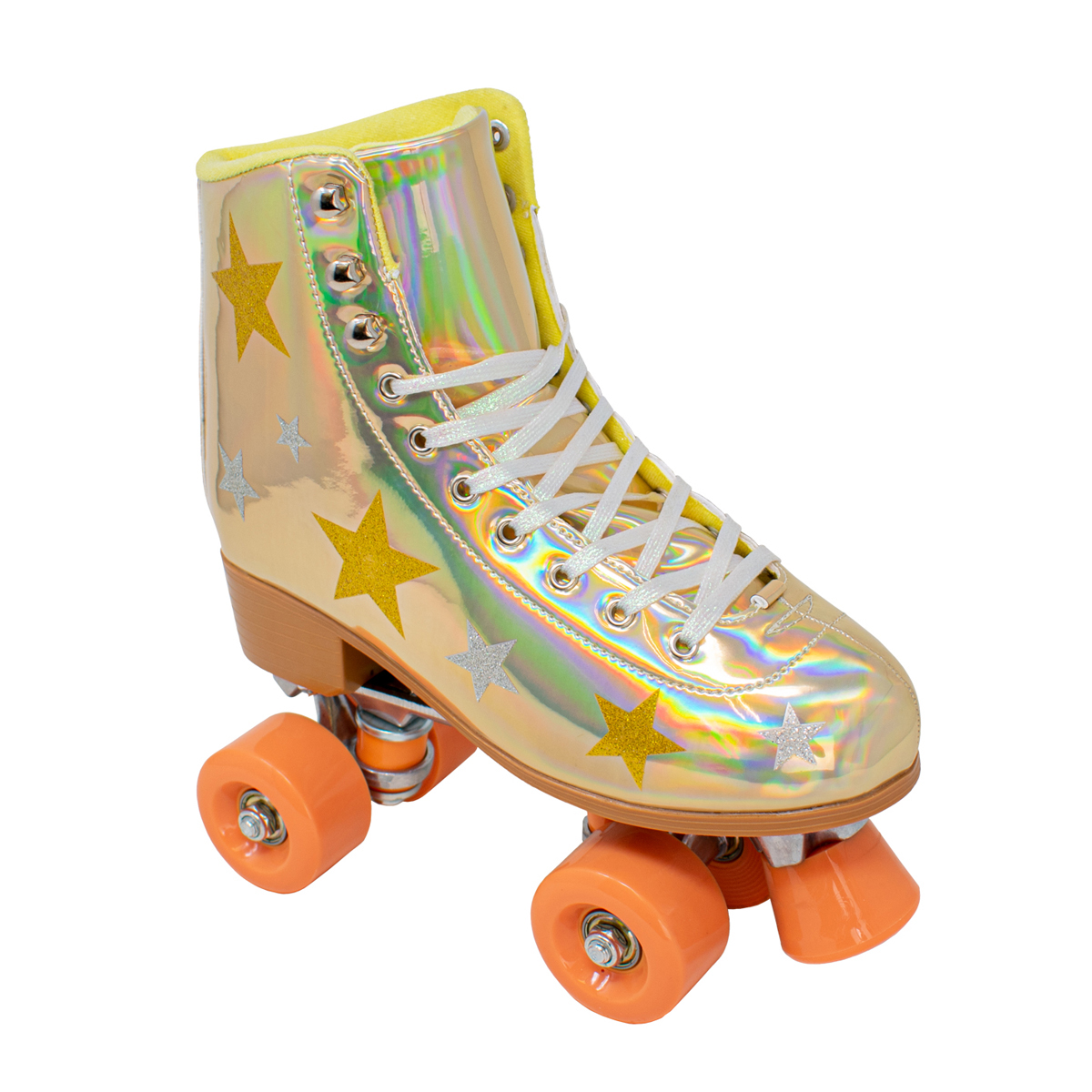 Womens Cosmic Skates Gold Star Roller Skates