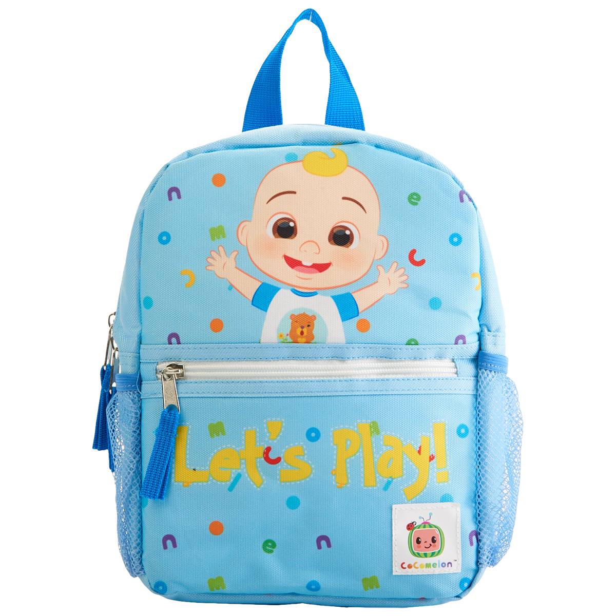 Toddler Boy CoComelon Lets Play Blue Harness Backpack