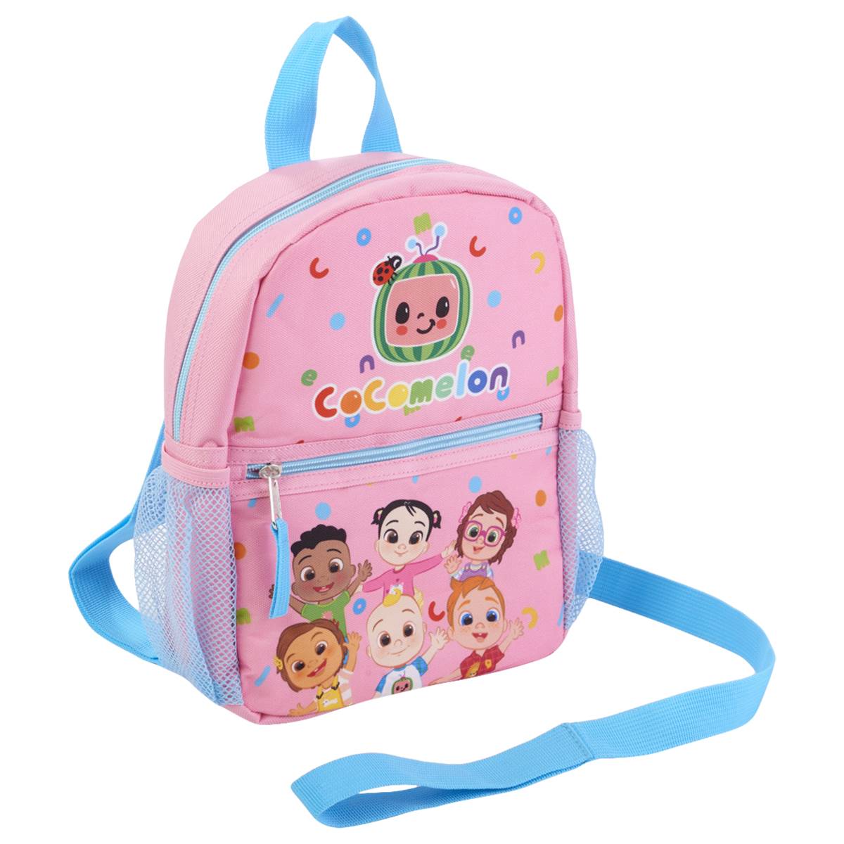 Toddler Girl CoComelon Pink Harness Backpack
