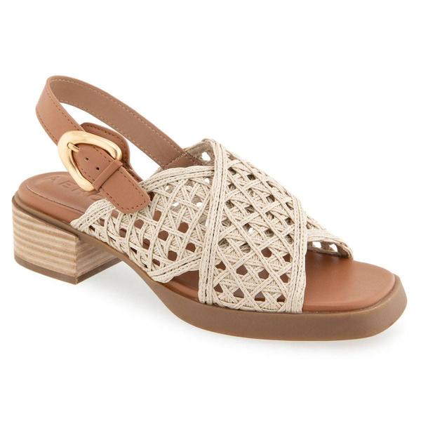 Womens Aerosoles Demi Block Heeled Slingback Sandals