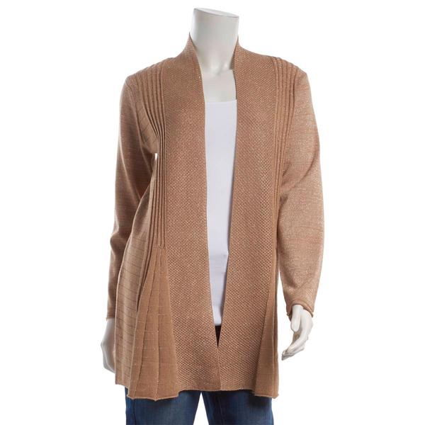 Plus Size Birch Lurex Fan Back Cardigan alternate view