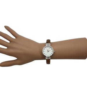 Womens Olivia Pratt(tm) Faux Snake Skin Bangle Watch - A917536-BEIGE alternate view