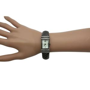 Womens Olivia Pratt(tm) Square Face Bangle Women Watch - A918308 alternate view
