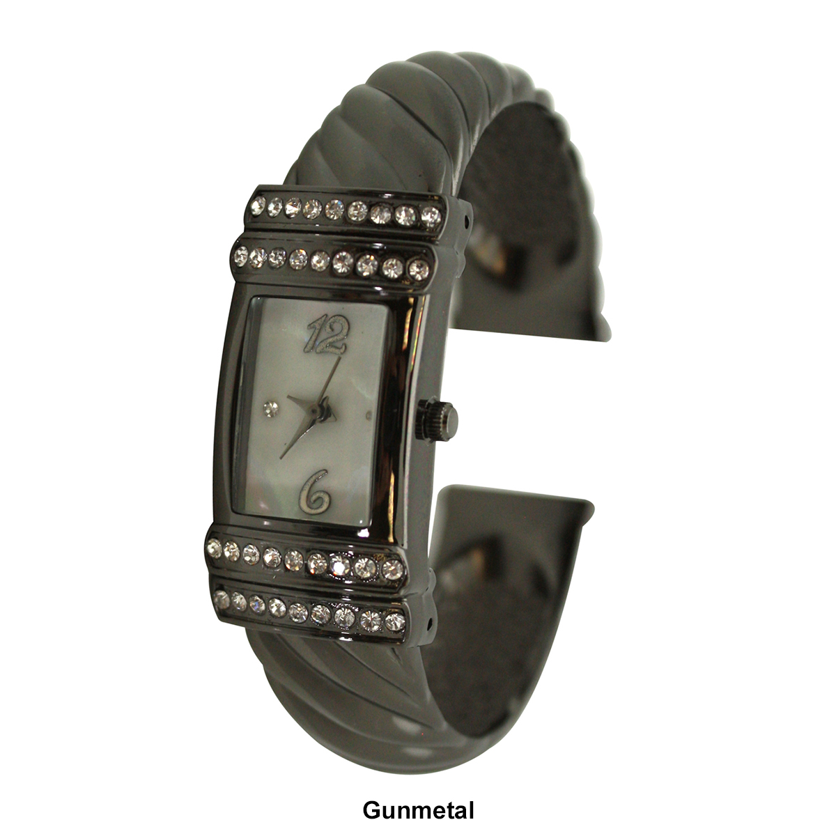 Womens Olivia Pratt(tm) Square Face Bangle Women Watch - A918308