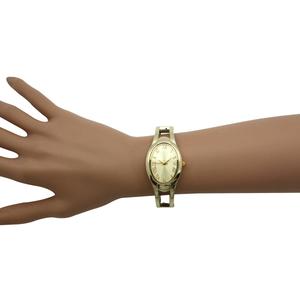 Womens Olivia Pratt(tm) Minimalist Oval Face Bangle Watch - H10052 alternate view