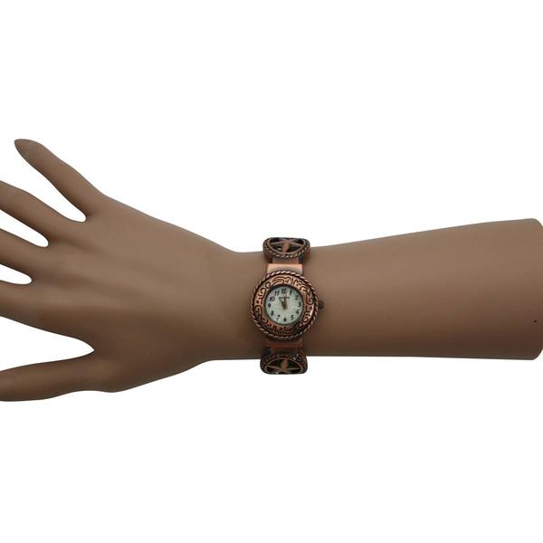 Womens Olivia Pratt(tm) Circles Shape Bangle Watch - H3578 alternate view