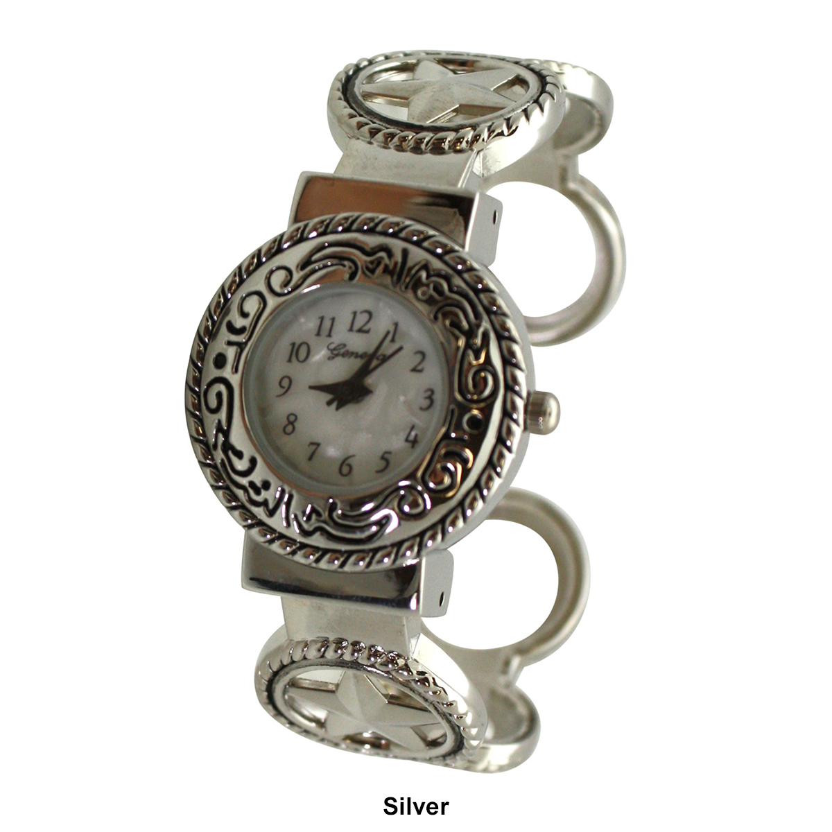 Womens Olivia Pratt(tm) Circles Shape Bangle Watch - H3578