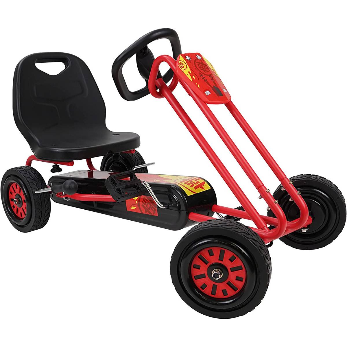 Rocket Pedal Go Kart - Red