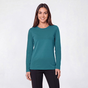 Womens Preswick & Moore(R) Long Sleeve Crew Neck Tee alternate view