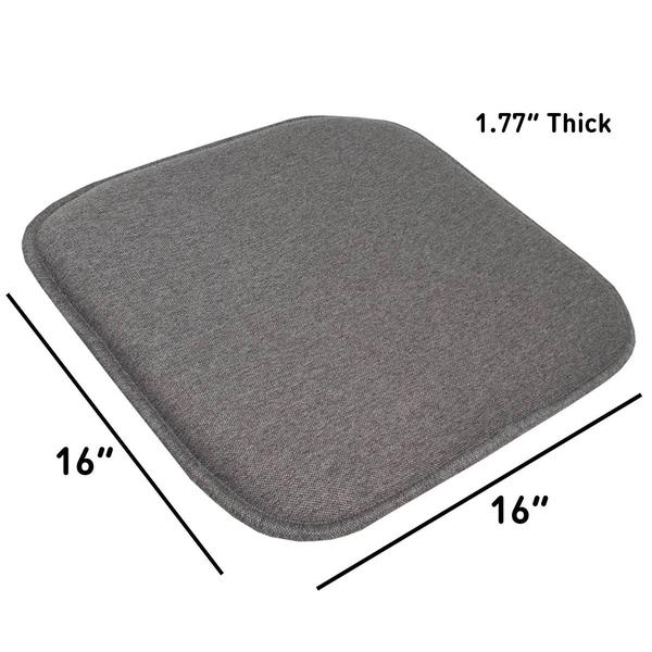 Sweet Home Collection Charlotte Non-Slip Chair Pads alternate view