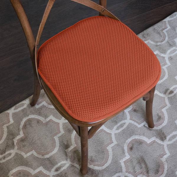 Sweet Home Collection Honeycomb Memory Foam Non-Slip Chair Pads alternate view