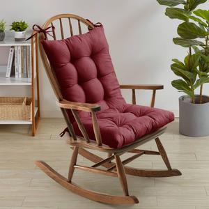 Sweet Home Collection 2pc. Non-Slip Rocking Chair Cushions