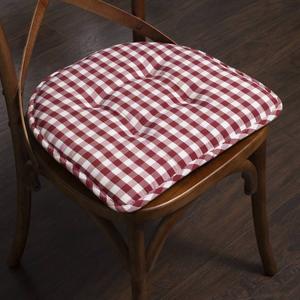 Sweet Home Collection Checkered Memory Foam Chair Pads alternate view