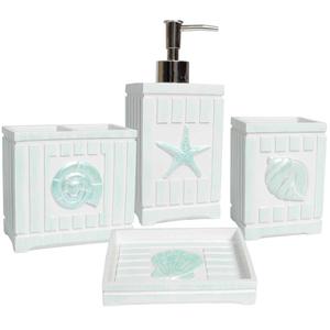Sweet Home Collection Beach Shells Tumbler alternate view