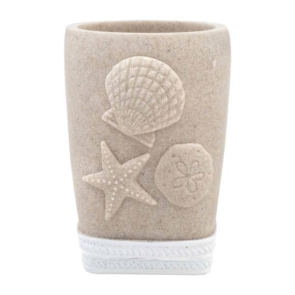 Sweet Home Collection Coastal Shell Tumbler