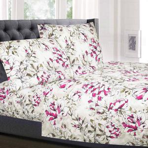 Sweet Home Collection 4pc. Dolce Floral Microfiber Sheet Set
