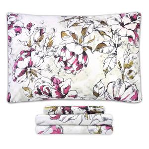 Sweet Home Collection 4pc. Dolce Floral Microfiber Sheet Set alternate view