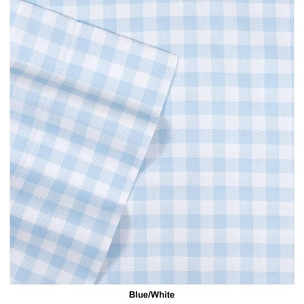 Sweet Home Collection Kids Fun & Colorful Gingham Sheet Set alternate view