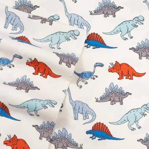 Sweet Home Collection Kids Fun & Colorful Dinosaurs Sheet Set alternate view