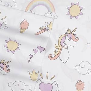 Sweet Home Collection Fun & Colorful Magical Unicorn Sheet Set alternate view