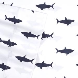 Sweet Home Collection Fun & Colorful Swimming Sharks Sheet Set alternate view