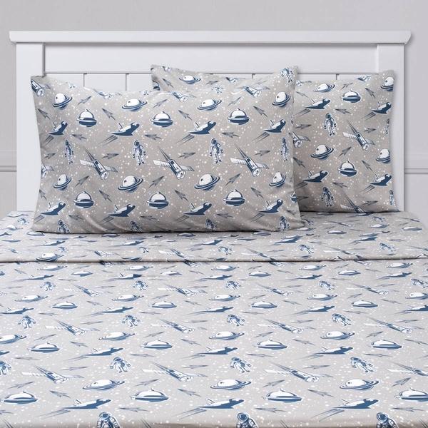 Sweet Home Collection Kids Fun & Colorful Space Sheet Set