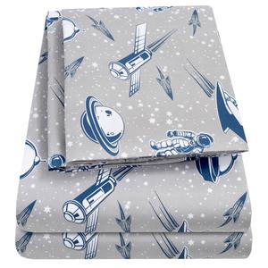 Sweet Home Collection Kids Fun & Colorful Space Sheet Set alternate view