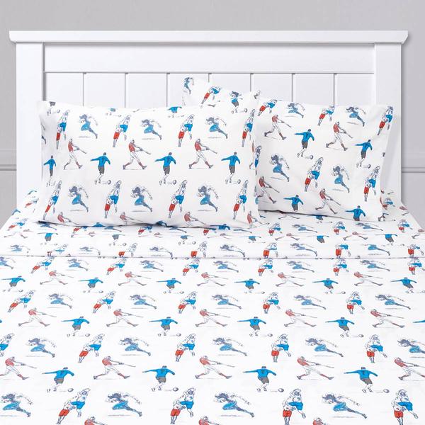 Sweet Home Collection Kids Fun & Colorful Sports Sheet Set