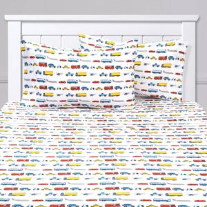 Sweet Home Collection Kid Fun & Colorful Transportation Sheet Set