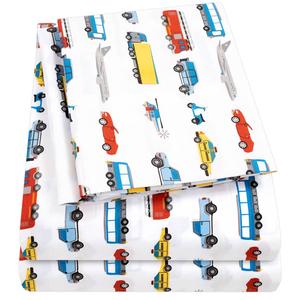 Sweet Home Collection Kid Fun & Colorful Transportation Sheet Set alternate view