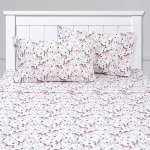 Sweet Home Collection Kids Fun & Colorful Unicorns Sheet Set
