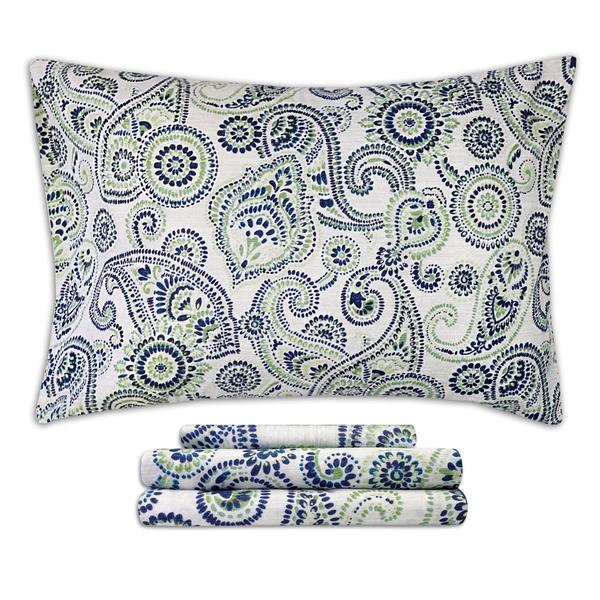 Sweet Home Collection 4pc. Modern Paisley Microfiber Sheet Set alternate view