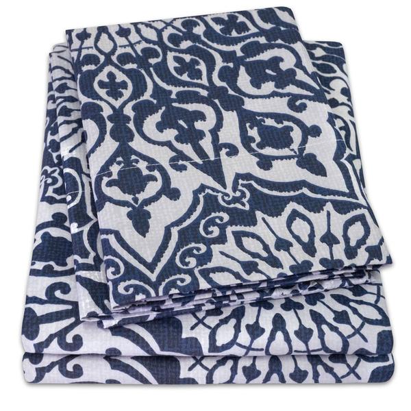 Sweet Home Collection 4pc. Oasis Microfiber Sheet Set alternate view